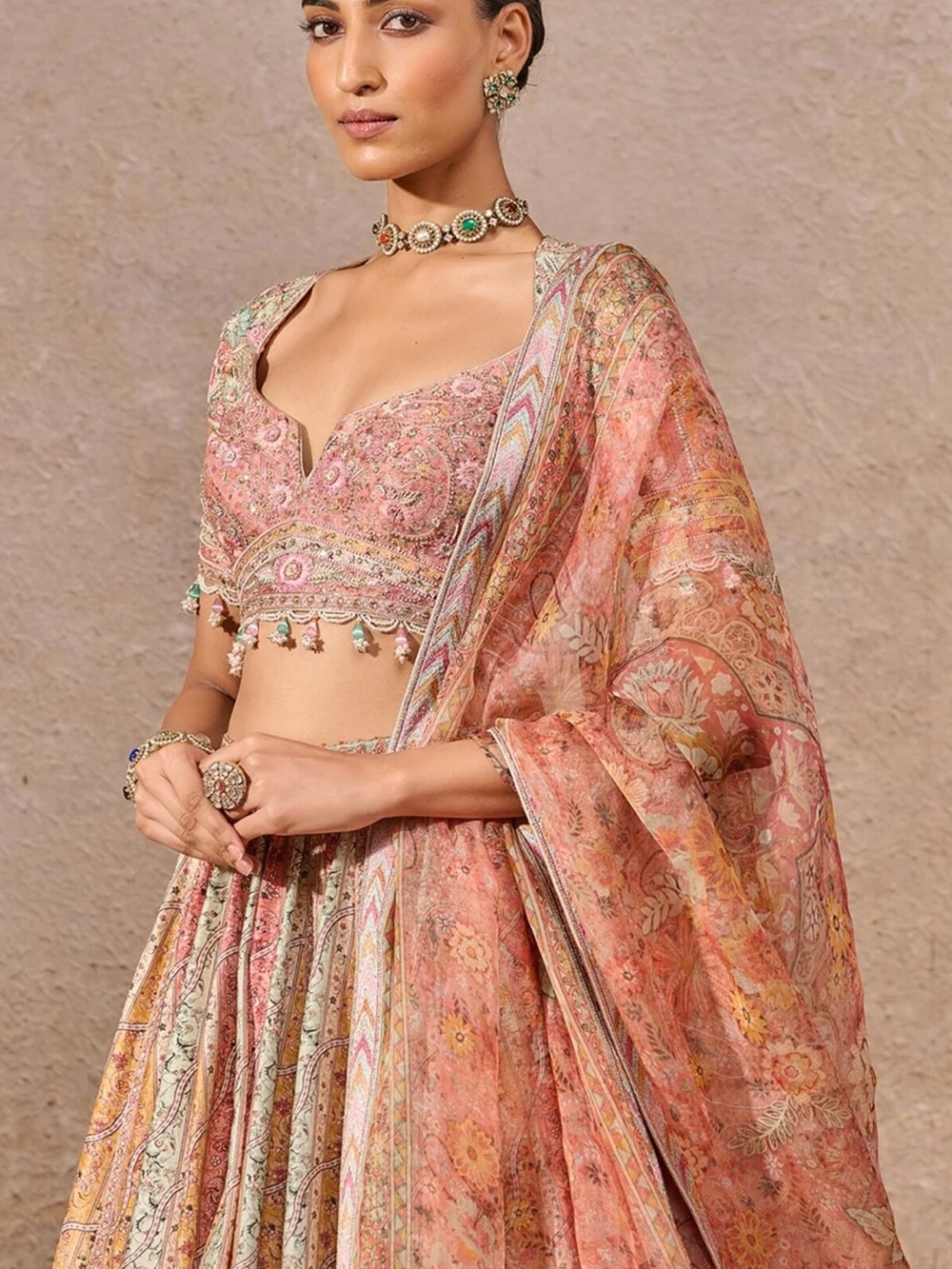 Multicolor lehenga